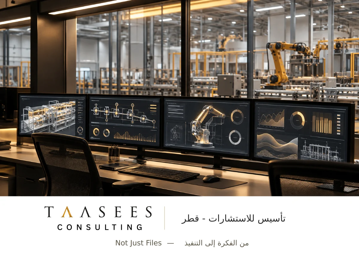غرفة متابعة رقمية للإنتاج والجودة تدعم الاستشارات الدورية للمصانع
